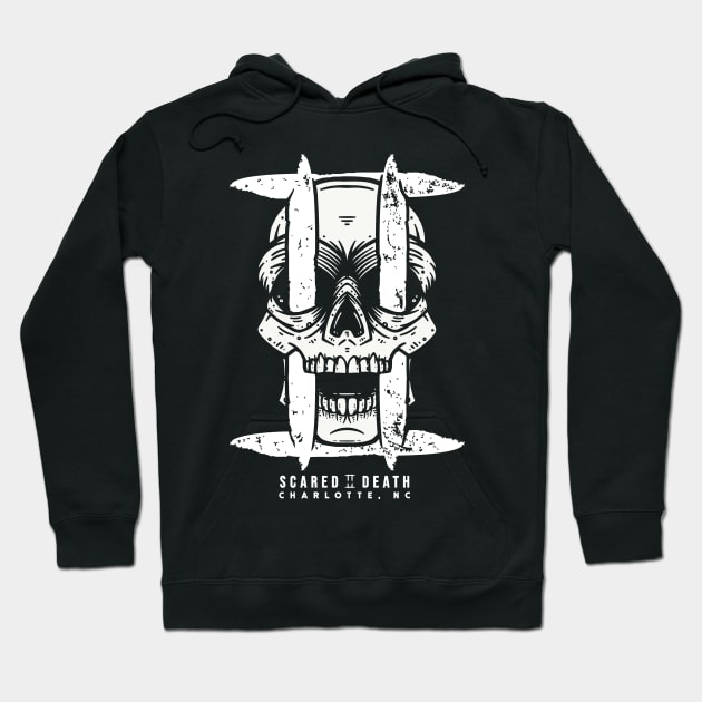 Scared 2 Death Press Hoodie by MasticisHumanis